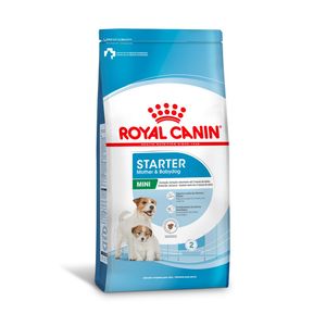 Ração Seca Royal Canin Starter Mother & Babydog Mini para Fêmeas gestantes/lactantes e Filhotes de 1 a 2 Meses de Idade - 1 Kg