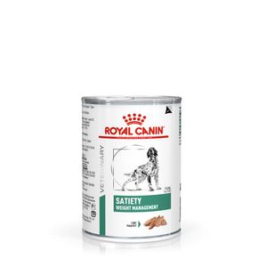 Ração Úmida Royal Canin Lata Veterinary Diet Satiety Support para Cães Adultos com Excesso de Peso - 410 g