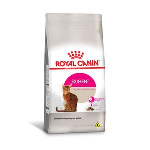 Ração Seca Royal Canin Exigent para Gatos Adultos com Paladar Exigente - 1,5 Kg
