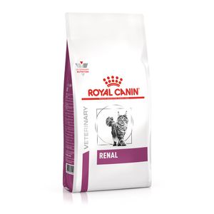 Ração Seca Royal Canin Veterinary Diet Renal para Gatos com Insuficiência Renal - 4 Kg