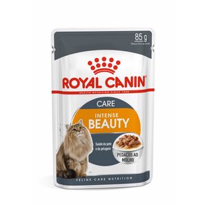 Ração Úmida Royal Canin Sachê Intense Beauty para Gatos adultos - 85 g