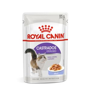Ração Úmida Royal Canin Sachê Jelly para Gatos Adultos Castrados - 85 g