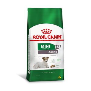 Ração Seca Royal Canin Mini Ageing 12+ para Cães Idosos de Porte Pequeno com 12 Anos ou mais - 2,5 Kg