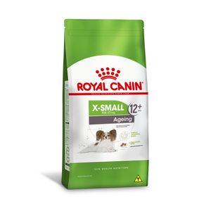 Ração Seca Royal Canin X-Small Ageing 12+ para Cães Adultos e Idosos de Porte Miniatura com 12 Anos ou mais - 1 Kg