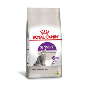 Ração Seca Royal Canin Sensible para Gatos Adultos - 15 Kg